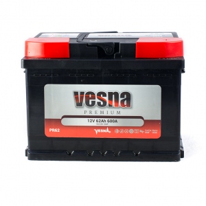 Vesna Premium 62 Ah/12V Euro (0)